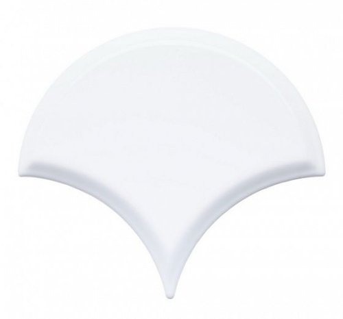 Керамическая плитка Adex RENAISSANCE Escama Biselado Snow Cap 13х15см