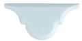 Керамическая плитка Adex RENAISSANCE Arabesco Biselado Remate Ice Blue 7,5х15см