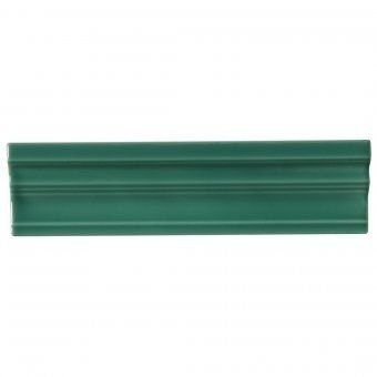 Бордюр Adex RIVIERA Cornisa Rimini Green 5х20см