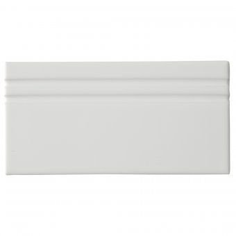 Плинтус Adex RIVIERA Rodapie Lido White 10х20см