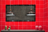 Плинтус Adex RIVIERA Rodapie Monaco Red 10х20см