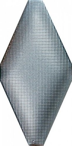 Керамическая плитка Adex ROMBOS Rombo Acolchado Micro Platino 10х20см