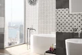 Керамическая плитка Adex STUDIO Decorado Flores Dusk 14,8х14,8см