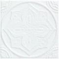 Керамическая плитка Adex STUDIO Relieve Mandala Planet Snow Cap 14,8х14,8см