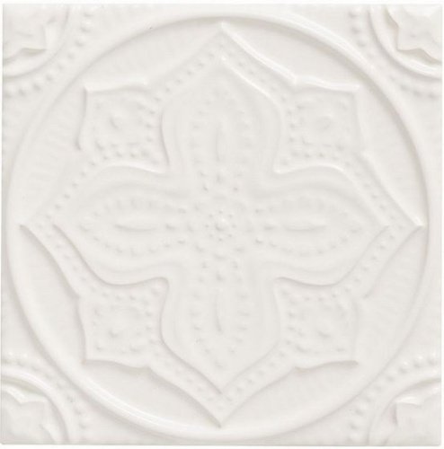 Керамическая плитка Adex STUDIO Relieve Mandala Planet Bamboo 14,8х14,8см