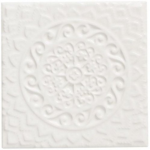 Керамическая плитка Adex STUDIO Relieve Mandala Universe Bamboo 14,8х14,8см