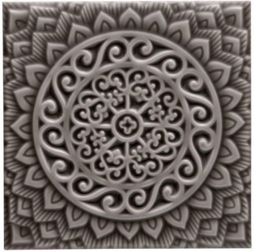 Керамическая плитка Adex STUDIO Relieve Mandala Universe Timberline 14,8х14,8см