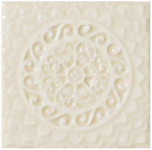 Керамическая плитка Adex STUDIO Relieve Mandala Universe Almond 14,8х14,8см