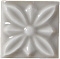 Вставка Adex STUDIO Relieve Flor № 1 Graystone 3х3см