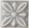 Вставка Adex STUDIO Relieve Flor № 1 Graystone 3х3см