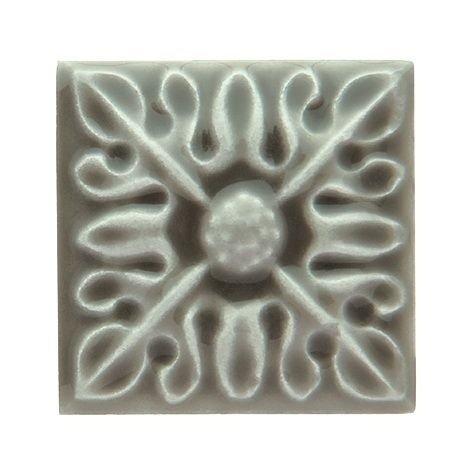 Вставка Adex STUDIO Relieve Flor № 2 Eucalyptus 3х3см