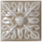 Вставка Adex STUDIO Relieve Flor № 2 Silver Sands 3х3см