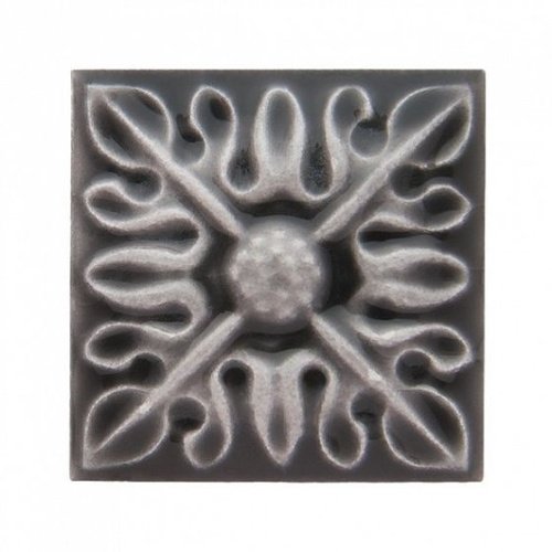 Вставка Adex STUDIO Relieve Flor № 2 Volcanico 3х3см