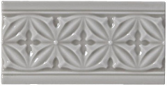 Бордюр Adex STUDIO Relieve Gables Graystone 10х19,8см