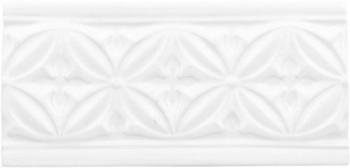 Бордюр Adex STUDIO Relieve Gables Snow Cap 10х19,8см