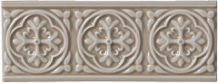 Бордюр Adex STUDIO Relieve Palm Beach Silver Sands 7,5х19,8см