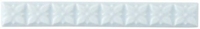 Бордюр Adex STUDIO Relieve Ponciana Ice Blue 2,5х19,8см