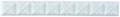Бордюр Adex STUDIO Relieve Ponciana Ice Blue 2,5х19,8см