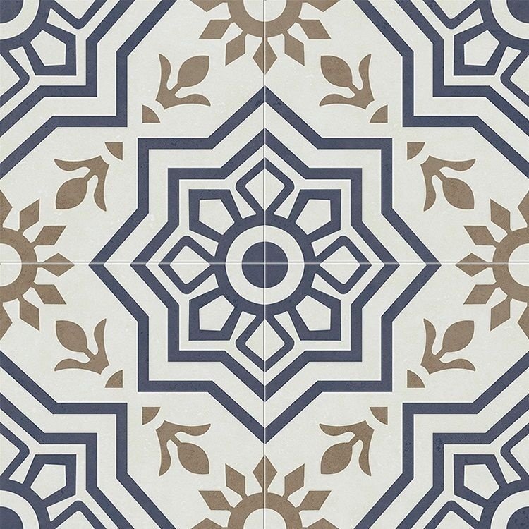 Керамогранит ETILI Seramik Bursa Blue Pre-cut 45х45см