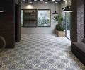 Керамогранит ETILI Seramik Chateau Blue Pre-cut 45х45см