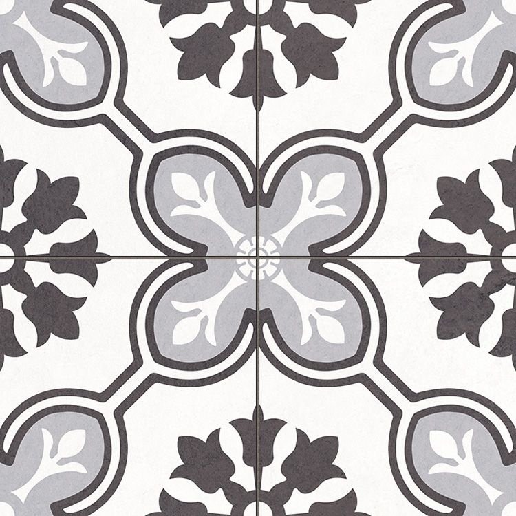 Керамогранит ETILI Seramik Chateau Noir Pre-cut 45х45см