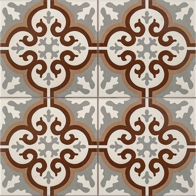 Керамогранит ETILI Seramik Manisa Red Pre-cut 45х45см