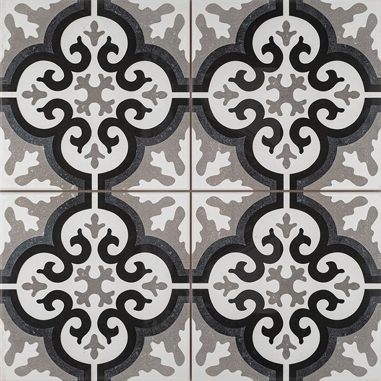Керамогранит ETILI Seramik Manisa Black Pre-cut 45х45см