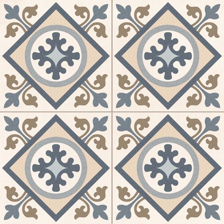 Керамогранит ETILI Seramik Milton Beige Pre-cut 45х45см