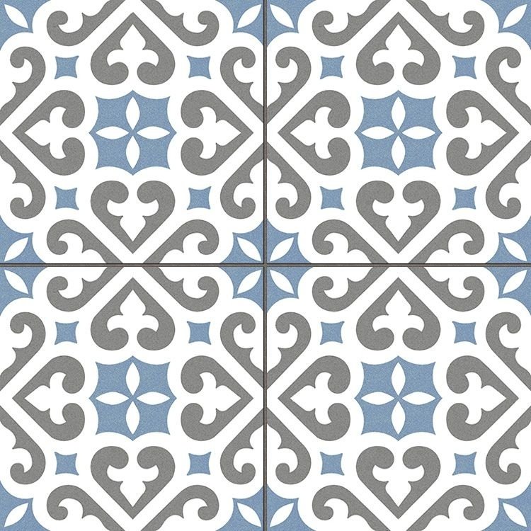 Керамогранит ETILI Seramik Stonmore Blue Pre-cut 45х45см