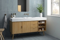Керамогранит Equipe MARMORIS Blue 7,5х60см