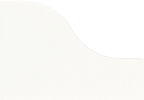 Керамическая плитка Equipe CURVE White Matt 8,3х12см