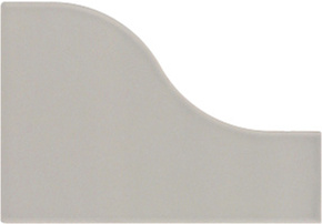Керамическая плитка Equipe CURVE Grey Matt 8,3х12см
