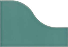 Керамическая плитка Equipe CURVE Paon Matt 8,3х12см
