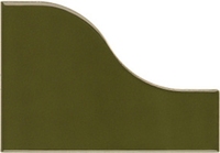 Керамическая плитка Equipe CURVE Garden Green Gloss 8,3х12см
