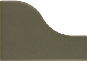 Керамическая плитка Equipe CURVE Garden Green Matt 8,3х12см