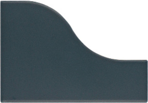 Керамическая плитка Equipe CURVE Ink Blue Matt 8,3х12см