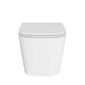 Унитаз подвесной с сиденьем Керама Марацци Cubo CU.wc.02 белый глянцевый