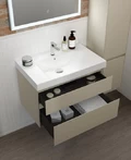 Тумба подвесная Керама Марацци CUBO CUB.100.2/WHT.M белая матовая 97,8х47см