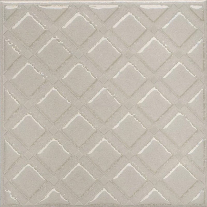 Декор Kerama Marazzi БАХИЯ KMD3STA014GN 1 серый светлый глянцевый 9,8x9,8см