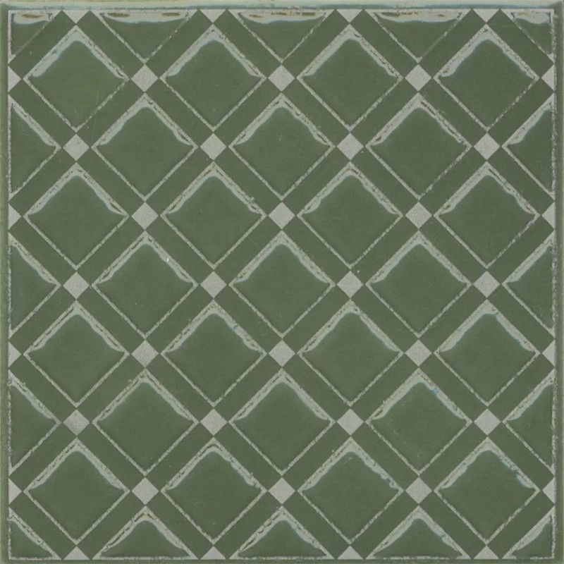 Декор Kerama Marazzi БАХИЯ KMD3STA015GN 1 зелёный глянцевый 9,8x9,8см
