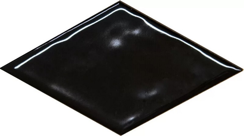 Керамическая плитка Kerama Marazzi РИАД KMD2SRB005BN чёрный глянцевый 7,8x13,5см