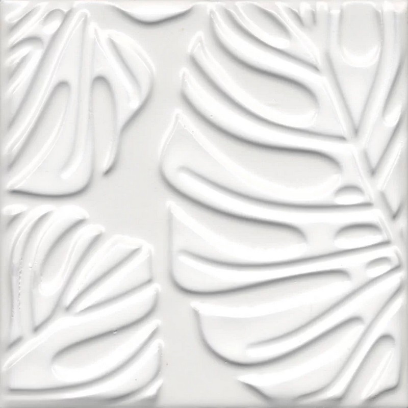 Декор Kerama Marazzi АГДАЛЬ KMD2SFC001BN 2 белый матовый структура 15x15см