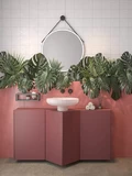 Декор Kerama Marazzi АГДАЛЬ KMD2SFD001BN 3 белый матовый структура 15x15см