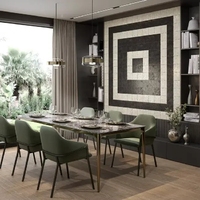 Декор Kerama Marazzi АГДАЛЬ KMD2SFE002BN 4 металл матовый структура 15x15см