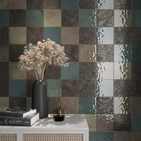 Декор Kerama Marazzi АГДАЛЬ KMD2SFE002BN 4 металл матовый структура 15x15см
