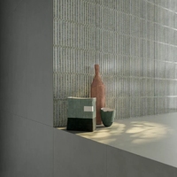 Керамическая плитка Kerama Marazzi ДАЛИЯ KMD2SOB001BN чипсет зелёный светлый глянцевый 20х20см