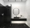 Керамическая плитка Staro LIGURIA BLACK 7,5х30см