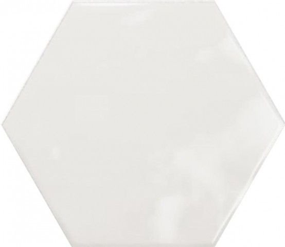 Керамическая плитка Ribesalbes GEOMETRY Hex White Glossy 15х17,3см