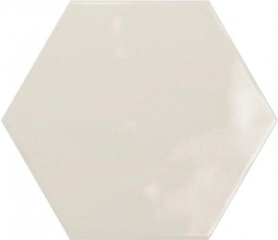 Керамическая плитка Ribesalbes GEOMETRY Hex Creme Glossy 15х17,3см