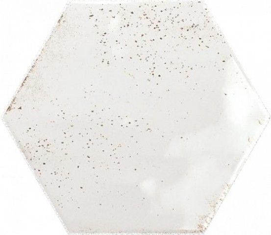 Керамическая плитка Ribesalbes HOPE Hex White Glossy 15х17,3см